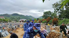 Bộ Tư lệnh Vùng Cảnh sát biển 2 tham gia lấy mẫu ADN xác định danh tính liệt sĩ