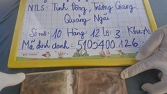 Phát hiện di vật có tên liệt sĩ Trần Văn Thanh