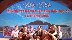 Tái hiện Tết Ngã rạ, lan tỏa giá trị di sản đồng bào Co