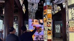 Ngắm hàng trăm bức thư pháp đặc biệt tại triển lãm “Nghiên bút còn thơm”