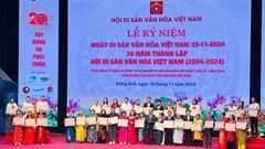 Đồng hành cùng sự nghiệp di sản văn hóa của đất nước