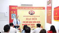Khơi dậy khát vọng phát triển, nâng tầm thương hiệu Báo Văn Hóa
