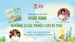 Giao lưu và ra mắt sách “Hùm Xám và những cuộc phiêu lưu kỳ thú” 