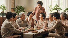 Nhìn mẹ già mê mẩn đi hội thảo mua hàng, con cái đành chấp nhận mà không thể can thiệp