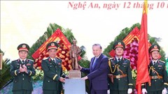  Tổng Bí thư Tô Lâm dự Lễ kỷ niệm 80 năm Ngày truyền thống LLVT Quân khu 4