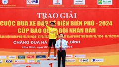 Cua rơ Phạm Lê Xuân Lộc giành 4 giải thưởng tại chặng 2