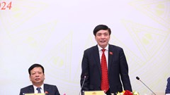 Tiến hành công tác nhân sự trong phiên họp sáng 20.5