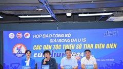 8 đội bóng dự Giải bóng đá U15 các dân tộc thiểu số tỉnh Điện Biên