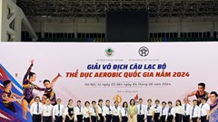 9 đội dự Giải vô địch các CLB quốc gia môn thể dục Aerobic 2024