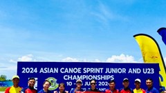 Canoe Việt Nam thắng lớn tại Giải vô địch trẻ và U23 vô địch châu Á