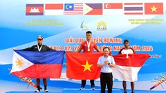 Việt Nam dẫn đầu Giải Rowing vô địch U19, U23 và vô địch Đông Nam Á