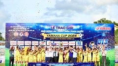 Sông Lam Nghệ An bảo vệ thành công ngôi vô địch Giải bóng đá thiếu niên toàn quốc