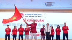 Lễ xuất quân Đoàn Thể thao Việt Nam dự Olympic Paris 2024