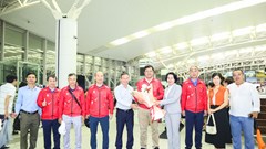 Lá cờ Tổ quốc luôn trong tim mỗi vận động viên