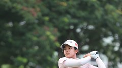 Đức Sơn và Gia Hân tạm dẫn đầu Giải vô địch Golf quốc gia Cúp Vinfast - Hải Phòng