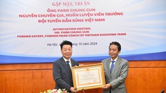 Lời chia tay đẹp của ông Park