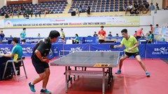 Giải bóng bàn Hà Nội Mới mở rộng thu hút gần 400 tay vợt tranh tài