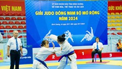 Khai mạc Giải Judo Đông Nam Bộ mở rộng năm 2024