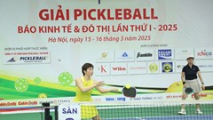 Hơn 400 tay vợt dự Giải Pickleball Báo Kinh tế & Đô thị 