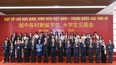 Tổng Bí thư Tô Lâm dự Chương trình gặp gỡ lưu học sinh, sinh viên Việt Nam - Trung Quốc các thời kỳ