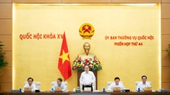 Khai mạc phiên họp thứ 44 của Ủy ban Thường vụ Quốc hội