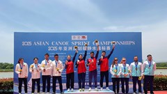 Canoe Việt Nam xuất sắc đoạt HCV Châu Á