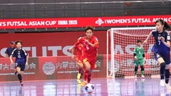 Chiến đấu kiên cường, đội tuyển futsal nữ Việt Nam dừng bước đầy tiếc nuối trước Nhật Bản
