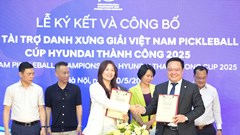 Khởi tranh giải Vietnam Pickleball Championship 2025