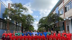 Đội tuyển nữ tích cực tập luyện chuẩn bị cho Giải vô địch U19 nữ Đông Nam Á