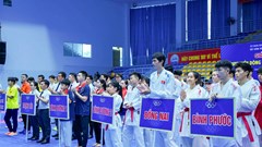 Bình Dương khai mạc giải vô địch Karate miền Đông Nam Bộ mở rộng năm 2025
