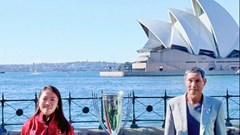  HLV Mai Đức Chung và Huỳnh Như góp mặt tại lễ bốc thăm ở Sydney