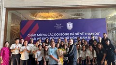 Đội tuyển nữ Philippines đến Việt Trì chuẩn bị cho giải bóng đá nữ Đông Nam Á 2025