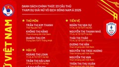 Đội tuyển nữ Việt Nam chốt danh sách tham dự Giải vô địch Đông Nam Á 2025