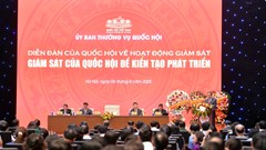 Giám sát của Quốc hội để kiến tạo phát triển