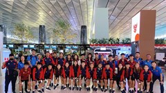 U16 nữ Việt Nam đến Indonesia, khởi động hành trình chinh phục ngôi vô địch Đông Nam Á 2025