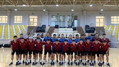 Đội tuyển futsal Việt Nam tích cực tập luyện tại Kuwait