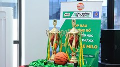 139 đội bóng dự Giải Bóng rổ học sinh tiểu học Hà Nội lần XIX