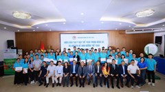 Bế mạc khoá học y học thể thao bóng đá và chuyên đề dinh dưỡng thể thao