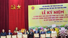 Khẳng định chất lượng của cơ sở đào tạo thể thao hàng đầu cả nước