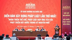 Quốc hội khẳng định vai trò “đi trước một bước” trong hoàn thiện thể chế