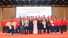 Trao thưởng 312 triệu đồng tôn vinh những tấm huy chương xuất sắc của Đua thuyền Việt Nam