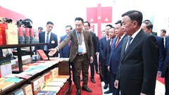 1.547 cuốn sách với 6 chủ đề được trưng bày tại Đại hội XIV của Đảng