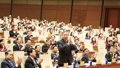 Tổng Bí thư Tô Lâm dự Hội nghị toàn quốc tổng kết công tác bầu cử