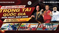 Chuẩn hóa đội ngũ HLV, trọng tài Muay hướng tới Đại hội Thể thao toàn quốc lần thứ X