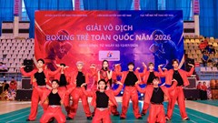 Ca sĩ Vương Thu Hà làm sôi động Giải vô địch Boxing trẻ toàn quốc