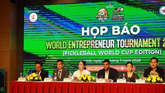 1.600 doanh nhân và VĐV dự Giải World Entrepreneur Tournament 2026