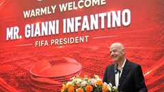 Chủ tịch FIFA tin Việt Nam có thể trở thành cường quốc bóng đá thế giới