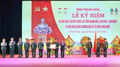 Lực lượng vũ trang Thanh Hóa đón nhận Huân chương Bảo vệ Tổ quốc hạng Nhất