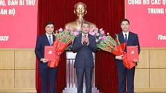 Điều động, chỉ định 2 Phó Bí thư Tỉnh ủy Thanh Hóa