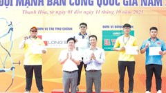 Hà Nội nhất toàn đoàn tại Giải vô địch các đội mạnh Bắn cung Quốc gia 2025
